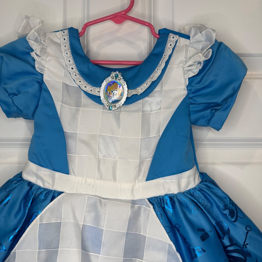 Disney Alice in Wonderland Costume Dress Girls Size 3T - Picture 2 of 4